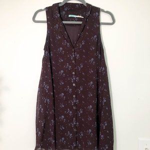 Urban Outfitters Purple Floral Dress